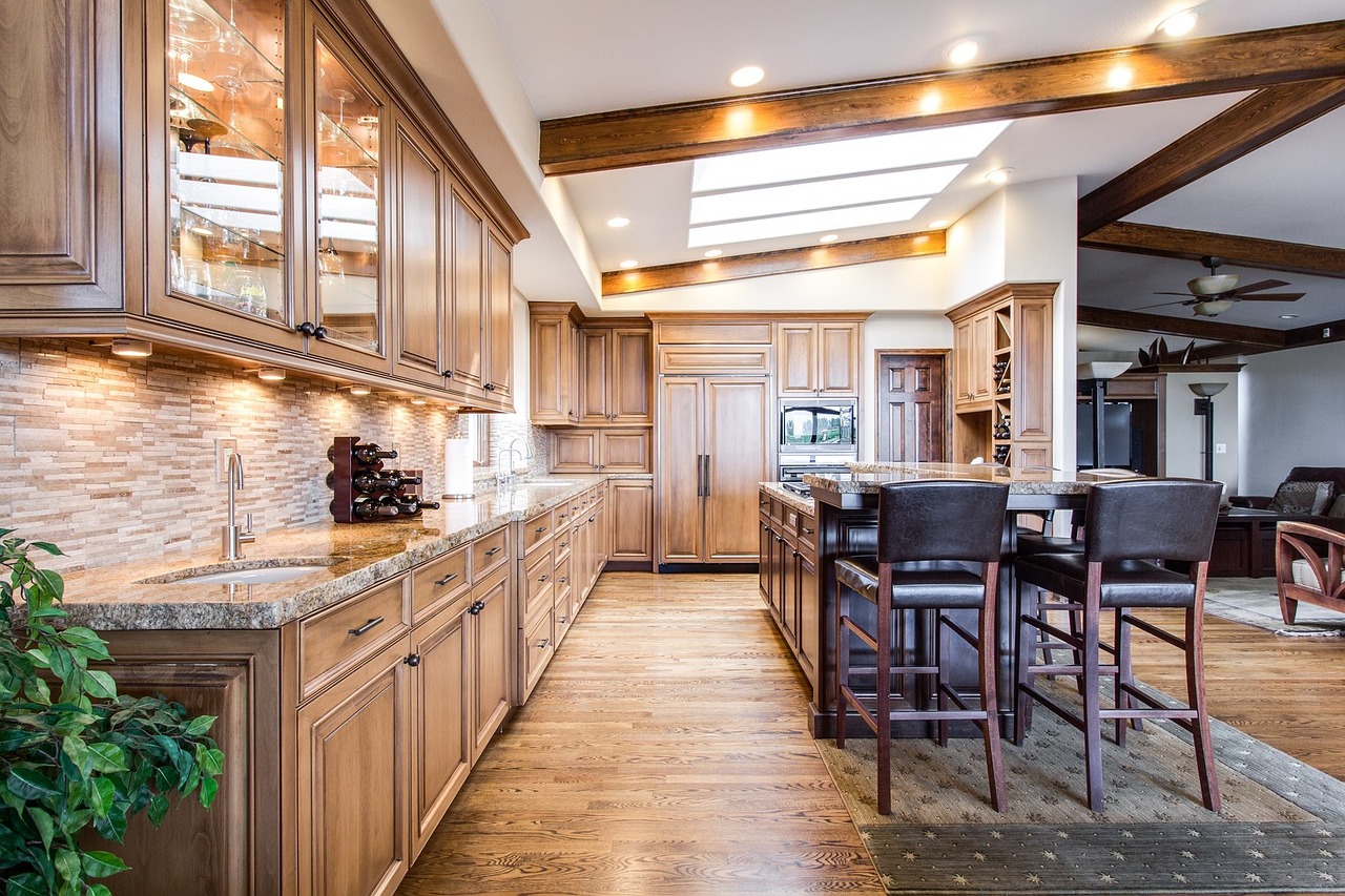 Kitchen backsplash installed by Backsplash Bros